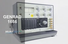 GENERAL RADIO GENRAD DC RESISTANCE BRIDGE (GENRAD) 1666 ****LOOK**** (REF.: G)