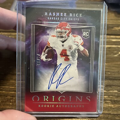 2023 Panini Origins - Rookie Autographs Red #RARRI Rashee Rice /99 (AU