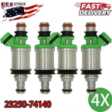 OEM Denso 23250-74140 Fuel Injector set of 4 for 1994-2000 Toyota 2.0L 2.2L I4