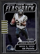 2020 LaDainian Tomlinson Absolute Football Fantasy Flashback Chargers FF-LT