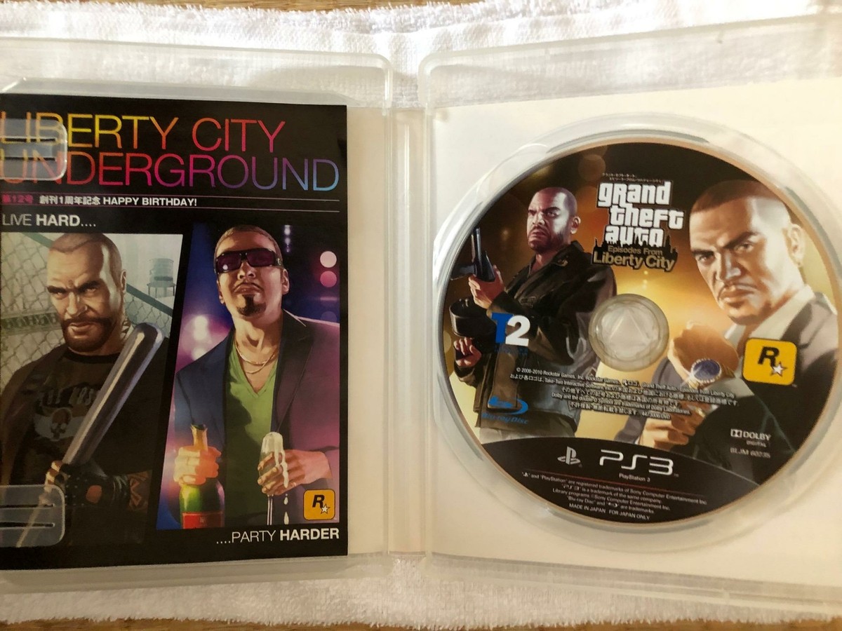 PS3 Grand Theft Auto: Liberty City - Version Japonais Import NTSC-J - Bon état