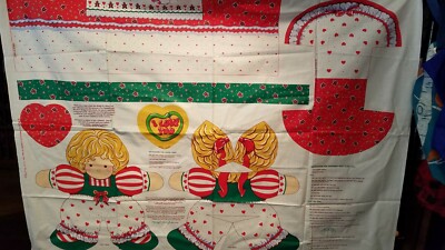    CHRISTMAS DOLL READY TO CUT SEW & STUFF RED WHITE STRIPE BY TEX UNION 