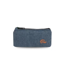 Skunk Zip Pouch Smell Proof Odorless Storage  Bag Case Pipe Safe 6″ DENIM NAVY