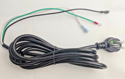 8' 3x16AWG Hospital Grade AC Power Cord UL SJT Cable 300V VW-1 3-Prong 240v