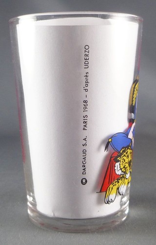 Asterix - Verre Amora le plus cher 1968 - Obélix avec Cléopâtre allongée