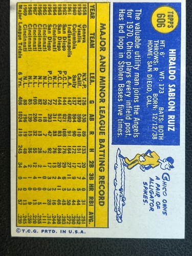 1970 Topps Baseball Singles #547-720 -- Pick Your Card -- High Numbers - Picture 91 of 501