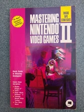 Vintage Mastering Nintendo Video Games II Strategy Book 1990