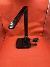 11W Dimmable LED Desk Lamp with USB Charging Port, Black