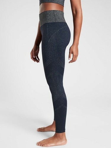 Athleta Twilight Tight 2.0 in Navy, Sz.Small, Run Gym Training Legging - Picture 3 of 4