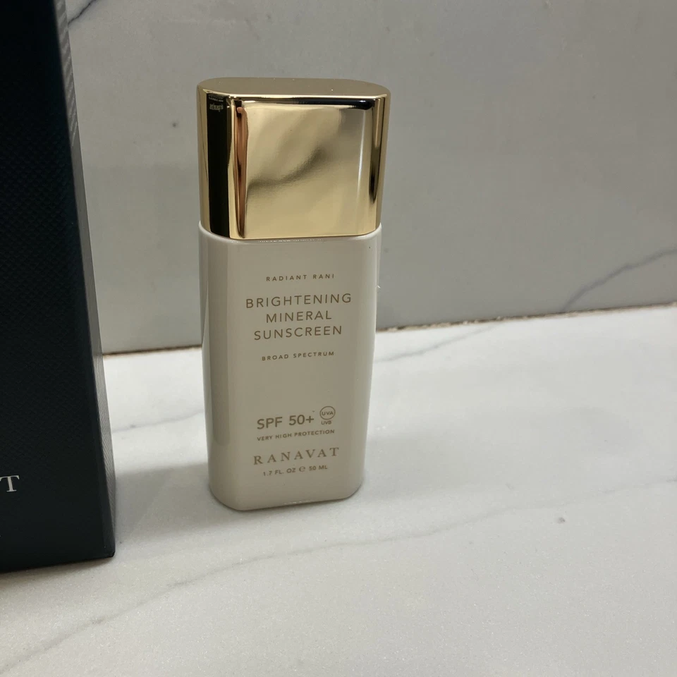 Protector solar mineral iluminador Ranavat 1,7 fl oz ¡Nuevo sellado en caja!! Foto 3 de 4