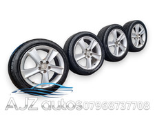 Genuine Seat Ibiza 6J Stratos 16" Alloy Wheels 7J ET43 6J0601025L Tyres 5x100 x4
