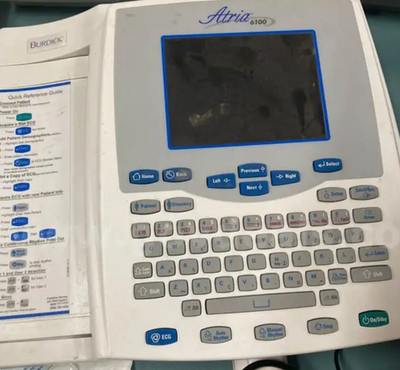 Burdick Atria 6100 ECK EKG Machine