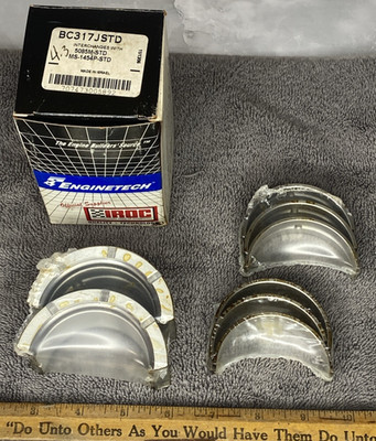 EngineTech BC317JSTD Crankshaft Main Bearing Set Standard Direct Fit