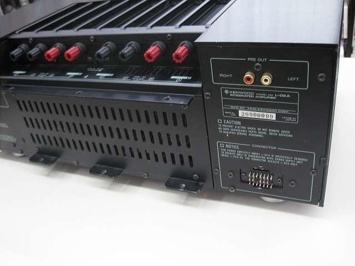 Kenwood L-02A Integrated and Transistor, Maintained, Vintage Audio