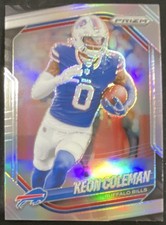 Panini Prizm Keon Coleman #275 Buffalo Bills 2025 NFL Rookie Card