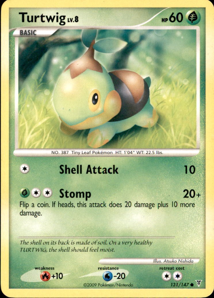 Turtwig 131/147 Common Supreme Victors Pokemon Near Mint