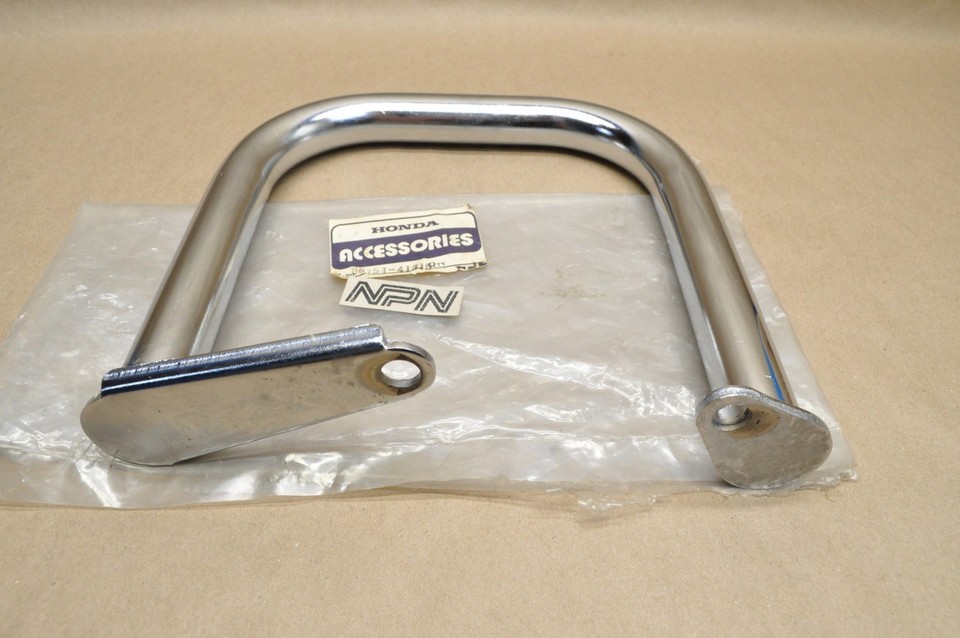 NOS Honda CB400 CM400 Chrome Engine Guard Crash Bar Set 08151-41315 | eBay