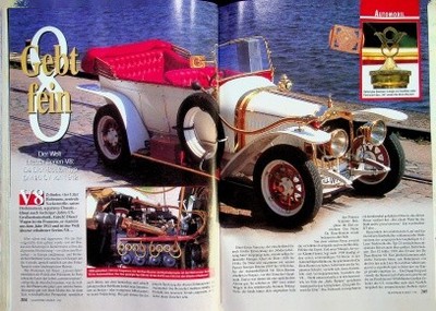 Oldtimer Markt 2145) De Dion-Bouton Typ DM 20 CVin einer seltenen Vorstellung au