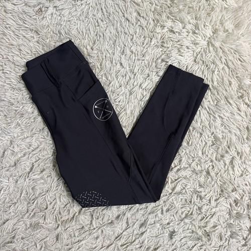 Child’s Size 12R Grey Free Ride Equestrian Knee Patch Horseback Riding Breeches