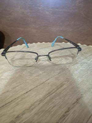Flexon Hepburn Eyeglasses Frame Unisex Brown Metal Square Full Rim 210-49-18-135