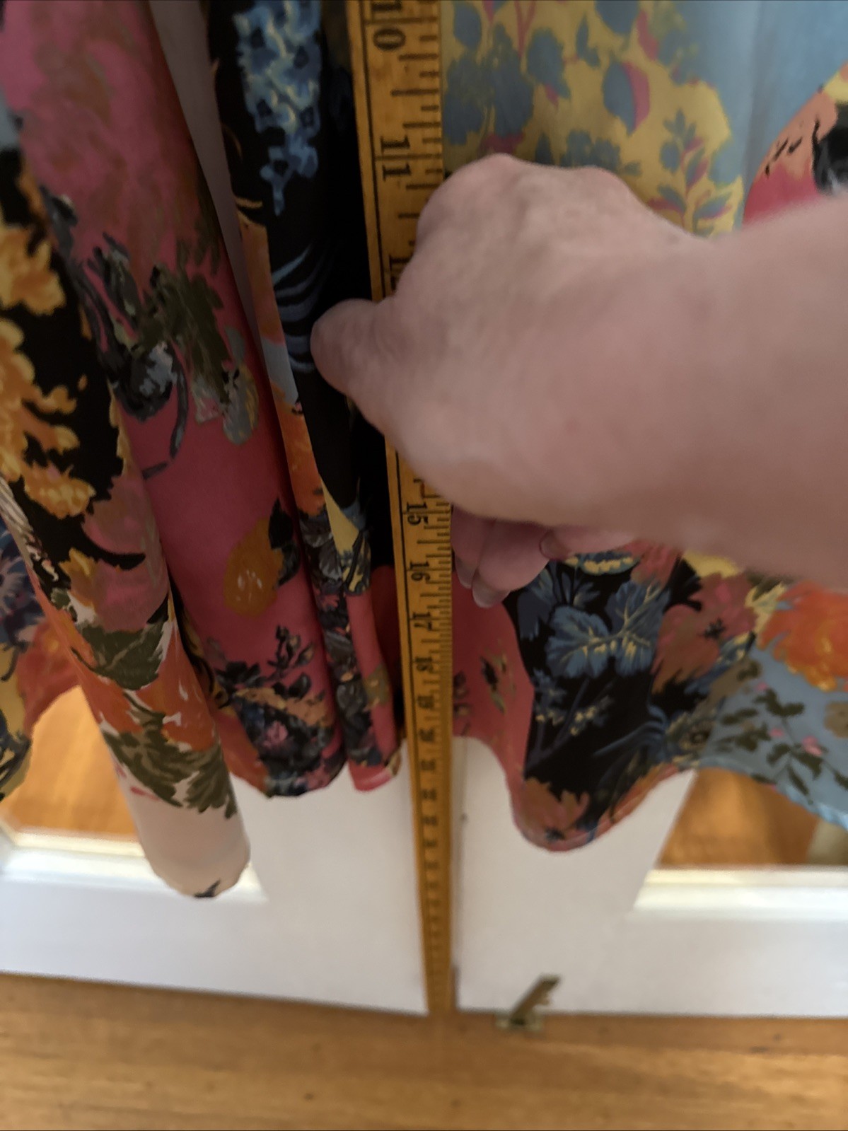 ASOS 8 Patchwork Printed Jumpsuit Multicoloured S… - image 4