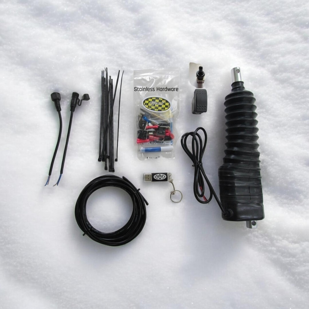 FIT John Deere Merit Automation Snow Blower Chute Control DUAL ROCKER TOGGLE KIT