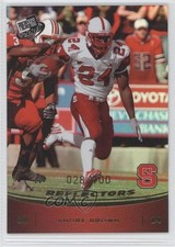 2009 Press Pass Gold Reflectors 28/100 Andre Brown #9 0b0