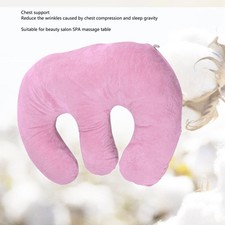 Women Chest Pillow Wrinkles Prevention Soft Massage Table Chest Cushion Pad BX5