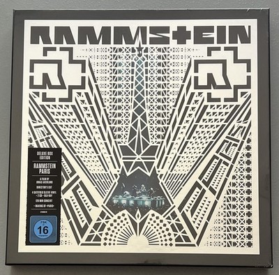 Rammstein Paris Sealed Deluxe Box Set 4-LP / 2-CD / Blu-Ray German Heavy Metal