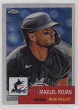 2022 Topps Chrome Platinum Anniversary Refractor Miguel Rojas #193 ut4