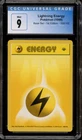 Pokemon Lightning Energy Base Set Shadowless 1st Edition #100 CGC 9 Mint