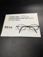 RALPH LAUREN RL 1317 F43 Maroon EYEGLASSES GLASSES FRAME 50 17 135 Italy