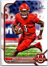 11 Malik Cunningham, Louisville Cardinals - 1st Bowman 2021-22 Bowman University