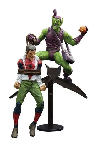 Classic Green Goblin VS Spider-Man. Marvel Select Diamond Select