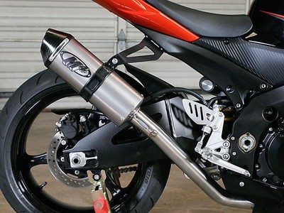 Titanium Full Exhaust W/ Stainless Tubing M4 SU9876 For 07-08 Suzuki GSXR1000