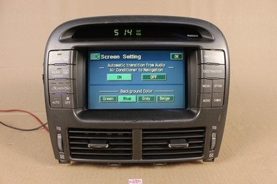 Lexus LS430 2004-2006 OEM Navigation Information Display Bildschirm 86110-50180