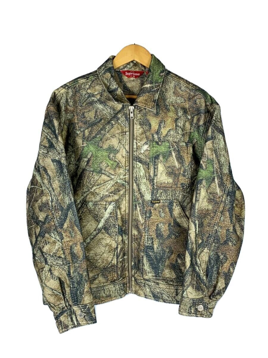 Supreme Moleskin Work Jacket 23FW Zip-Up Cotton Khaki M All Supreme Moleskin Work Jacket 23FW Zip-Up Cotton Khaki M All