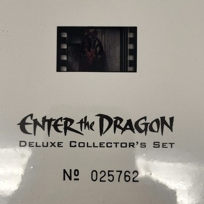 Enter The Dragon Film Lot Lobby Cards, Book, Original Cell 1973 Bruce Lee