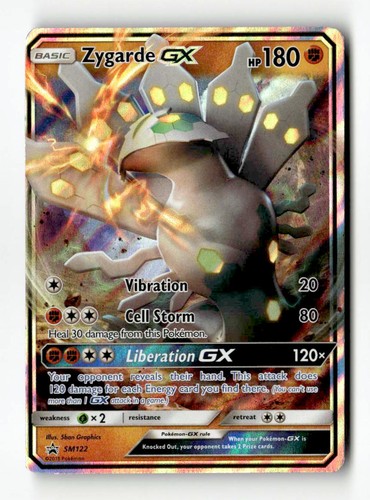 Zygarde GX - SM122 Sun & Moon Promo Holo Promo NM