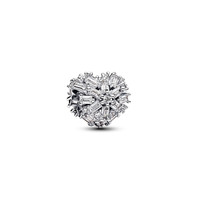 Pandora Moments Charm Herz Silberfarben Zirkonia 794240C01
