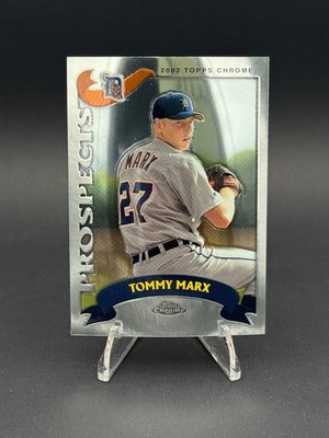 2002 Topps Traded & Rookies #T132 Tommy Marx Chrome (RC)