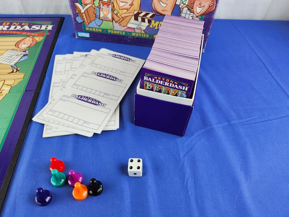 Beyond Balderdash Classic Bluffing Family Party Board Game 1997 Complete - Image 2 of 2