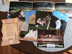 Vintage Forest Lawn Cemetery Lot…postcards, fliers Etc….Read!