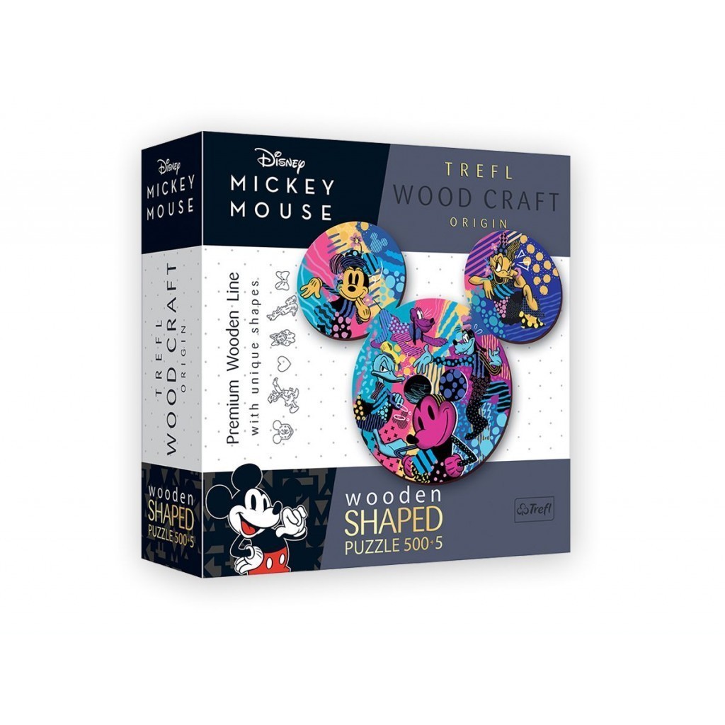 Puzzle 500 pièces Mickey Mouse Trefl pour enfants et adultes