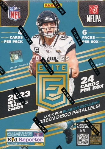 2023 Donruss Elite Football Trading Card Blaster Box