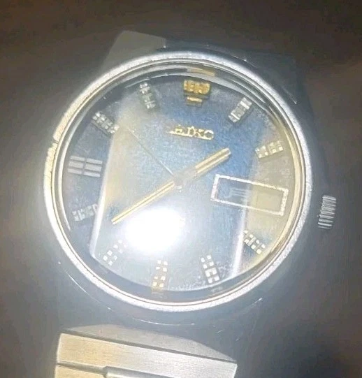 Reloj De Colección JDM King Seiko Vanac 5246-6070 Cristal Facetado Increíblemente Raro Foto 3 de 4