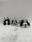 Ty Black White Panda Dog Plush Lot Collectible Stuffed Animal Toy Set — photo 1