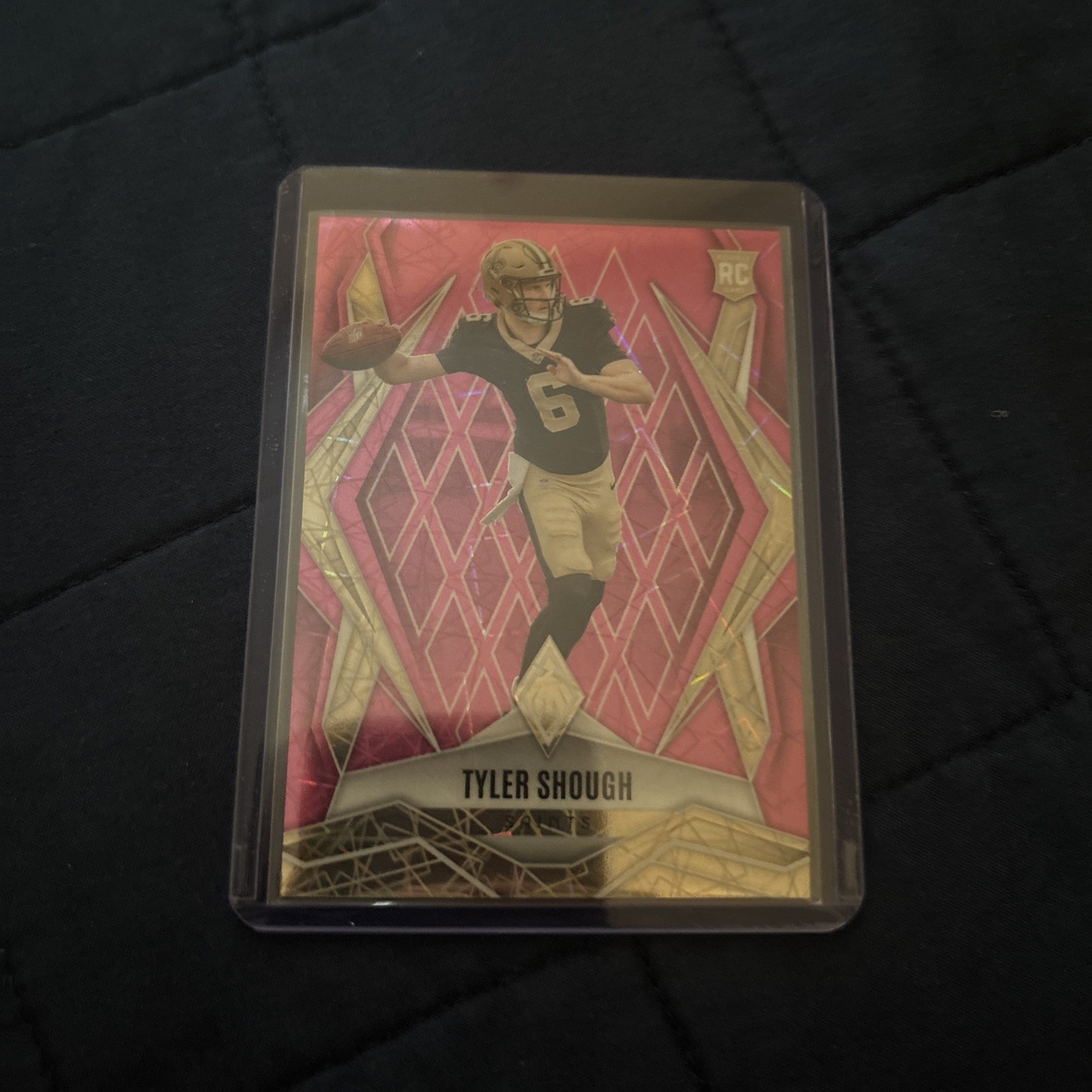 2025 Panini Phoenix Tyler Shough Rookie #169 Pink Lazer /149