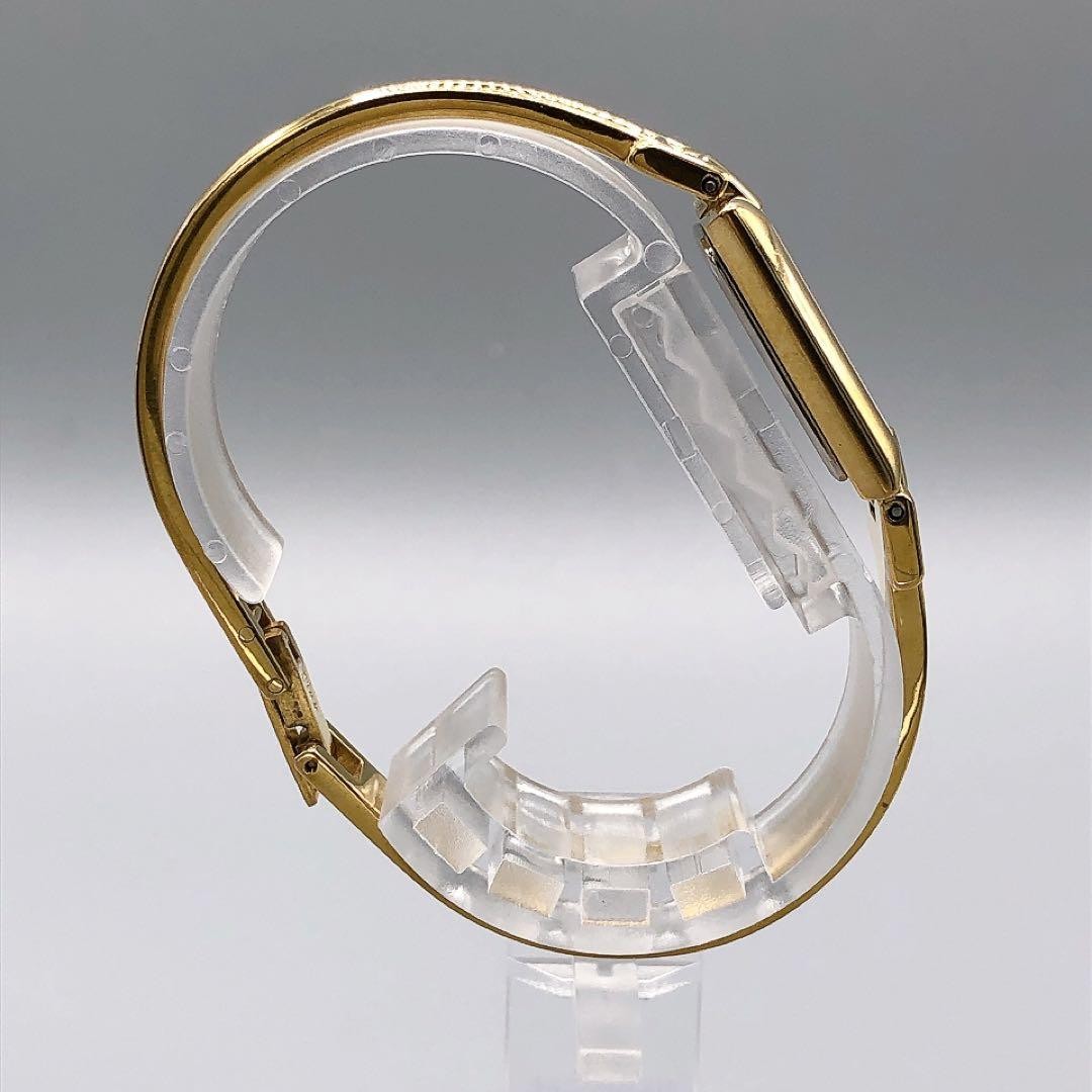 GIVENCHY Rectangular Quartz Watch 11x23mm Ivory B… - image 9