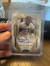 2022 Topps Tier One Talent Autographs Brooks Robinson #T1TA-BRO /175 Orioles
